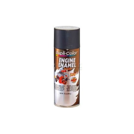 Krylon DupliColor Engine Enamel With Ceramic Cast Coat Iron 12 Oz Aerosol DE1651, PK6 EDE165107